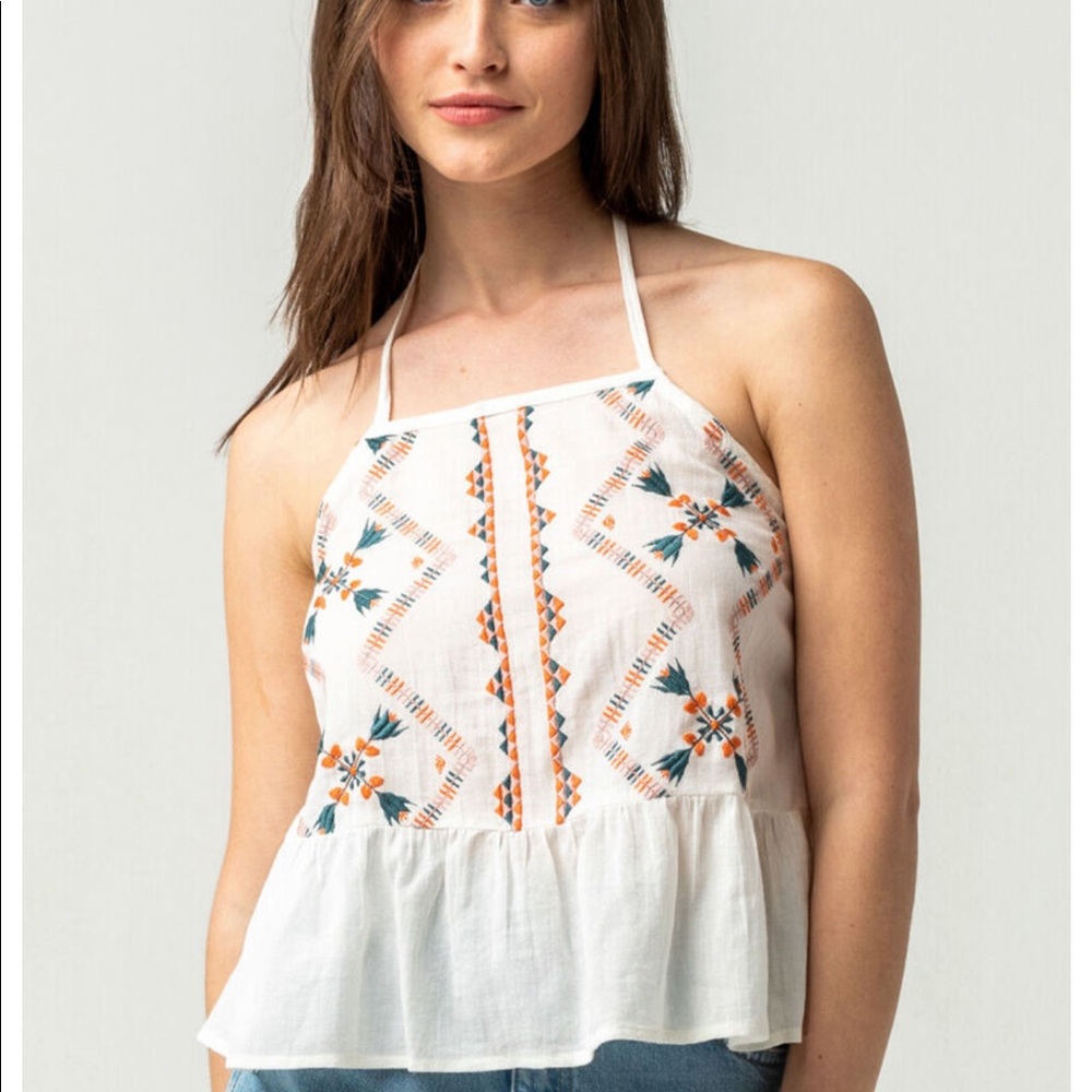 O’NEILL NWT Nikole Halter Top Junior SIZE L